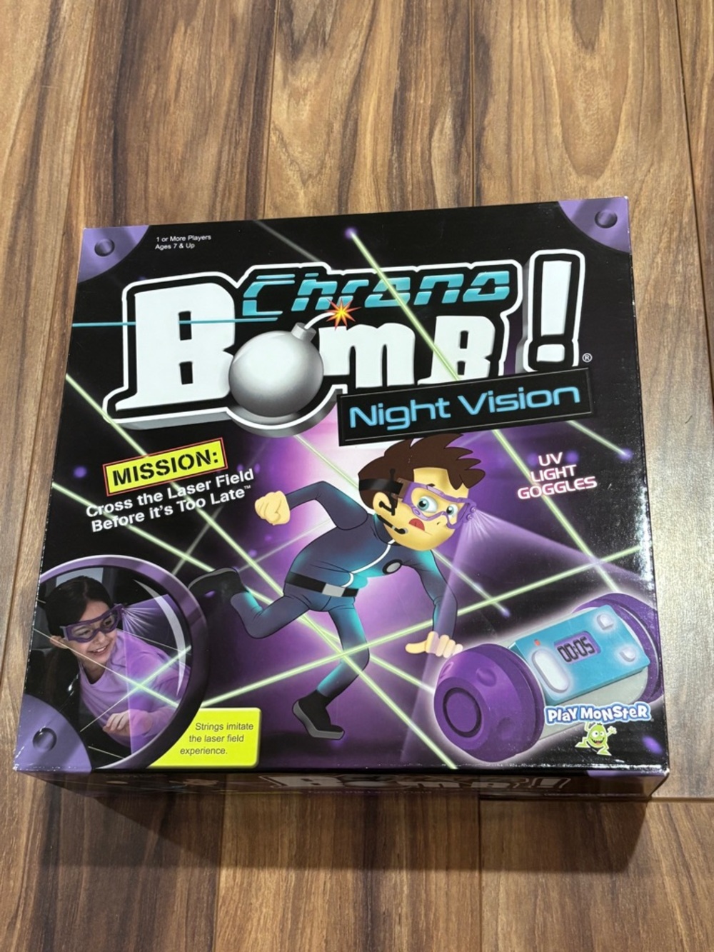 Chrono Bomb Night Vision Laser Spy Game Playmonster